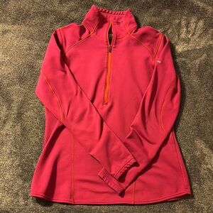 Columbia Pink Quarter-Zip Pullover